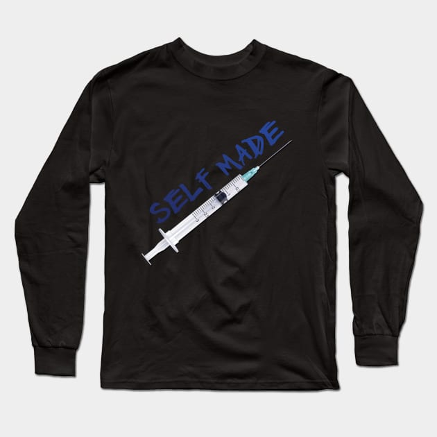 FTM Transman "Self Made Man" Long Sleeve T-Shirt by jordan_greeneyes